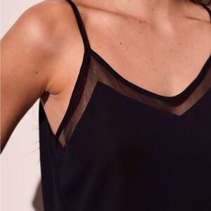 Ro & De Black cami size XS